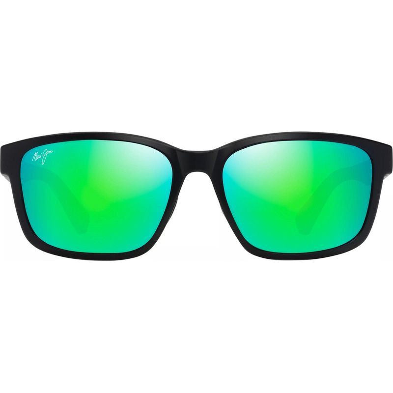 Lehiwa Alt Fit, Matte Black/Maui Green Polarised Lenses