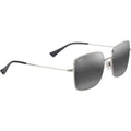 Lipine, Shiny Silver/Neutral Grey Polarised Lenses