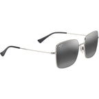 Lipine, Shiny Silver/Neutral Grey Polarised Lenses