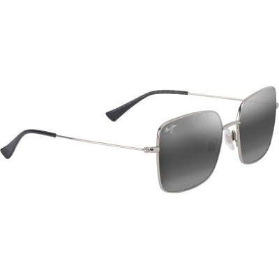 Lipine, Shiny Silver/Neutral Grey Polarised Lenses