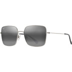 Lipine, Shiny Silver/Neutral Grey Polarised Lenses