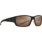 Local Kine, Matte Dark Transparent Brown and Cream/HCL Bronze Glass Polarised Lenses