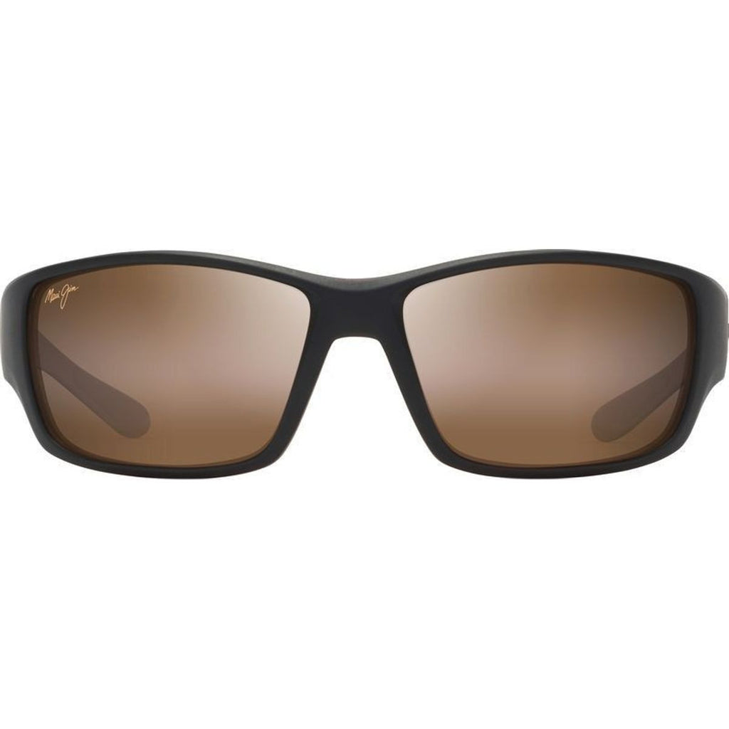 Local Kine, Matte Dark Transparent Brown and Cream/HCL Bronze Glass Polarised Lenses