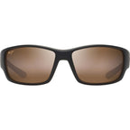 Local Kine, Matte Dark Transparent Brown and Cream/HCL Bronze Glass Polarised Lenses