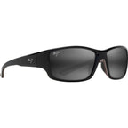 Local Kine, Shiny Black and Maroon/Neutral Grey Glass Polarised Lenses