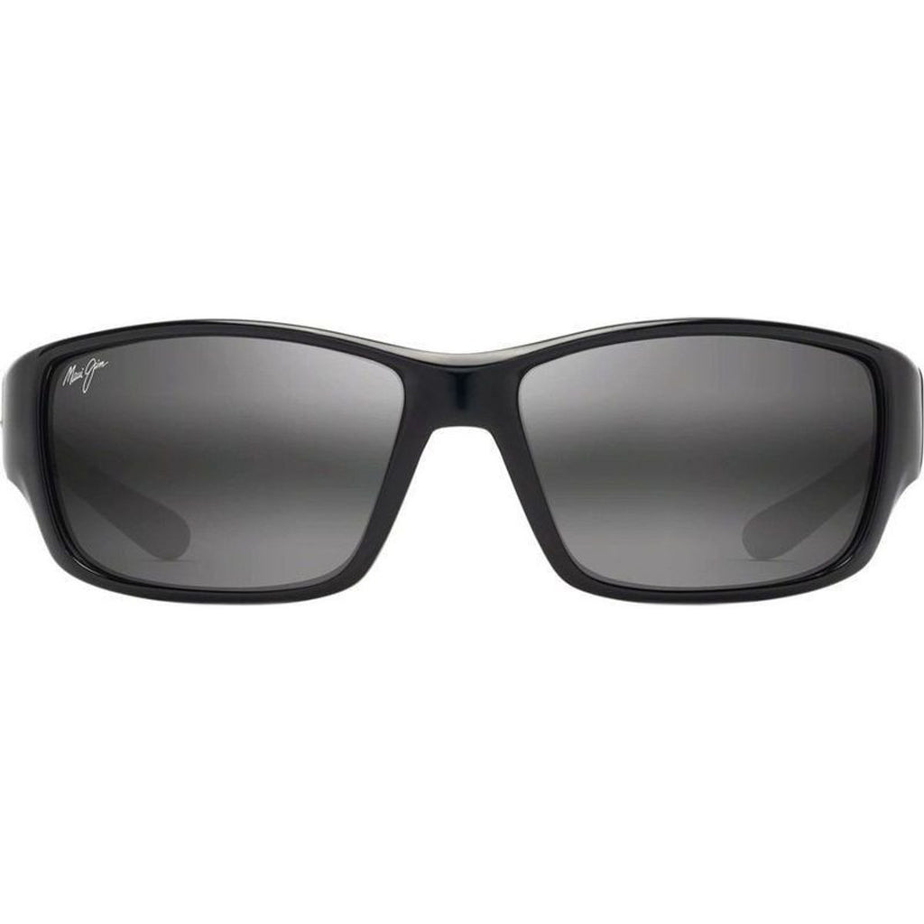 Local Kine, Shiny Black and Maroon/Neutral Grey Glass Polarised Lenses