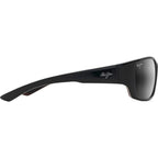 Local Kine, Shiny Black and Maroon/Neutral Grey Glass Polarised Lenses
