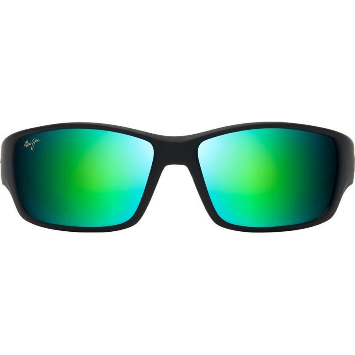 Local Kine, Soft Black and Transparent Green/Maui Green Glass Polarised Lenses