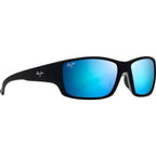 Local Kine, Soft Black and Sea Blue/Blue Hawaii Glass Polarised Lenses