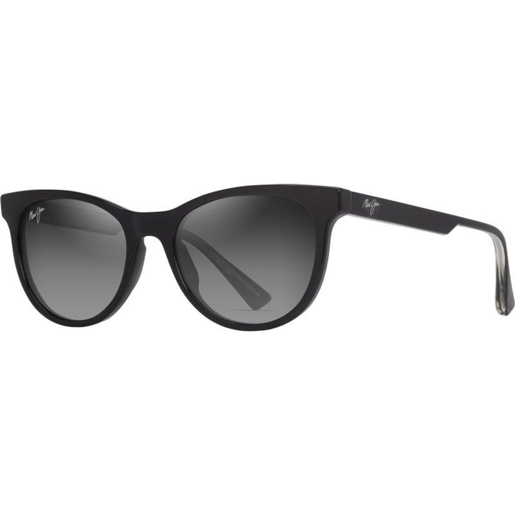 Lonomea, Shiny Black/Neutral Grey Polarised Glass Lenses