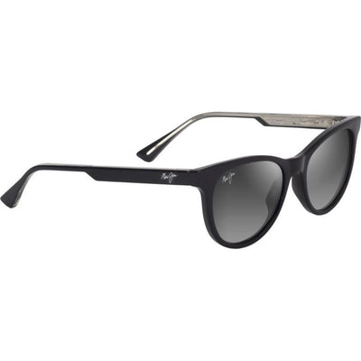 Lonomea, Shiny Black/Neutral Grey Polarised Glass Lenses