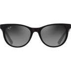 Lonomea, Shiny Black/Neutral Grey Polarised Glass Lenses