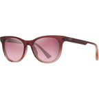 Lonomea, Shiny Transparent Red/Maui Rose Polarised Glass Lenses