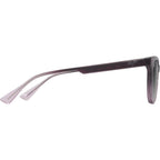 Lonomea, Shiny Transparent Dark Violet/Neutral Grey Polarised Glass Lenses