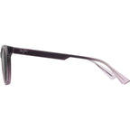 Lonomea, Shiny Transparent Dark Violet/Neutral Grey Polarised Glass Lenses