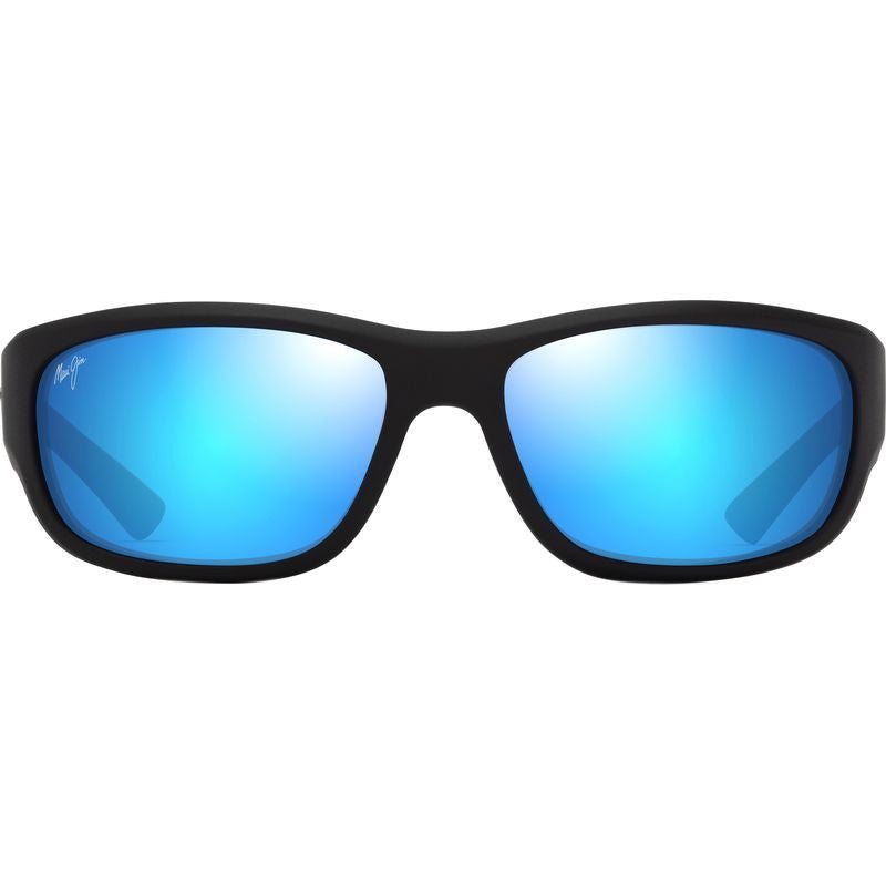 Ma'ukele, Matte Black and Blue/Blue Hawaii Glass Polarised Lenses