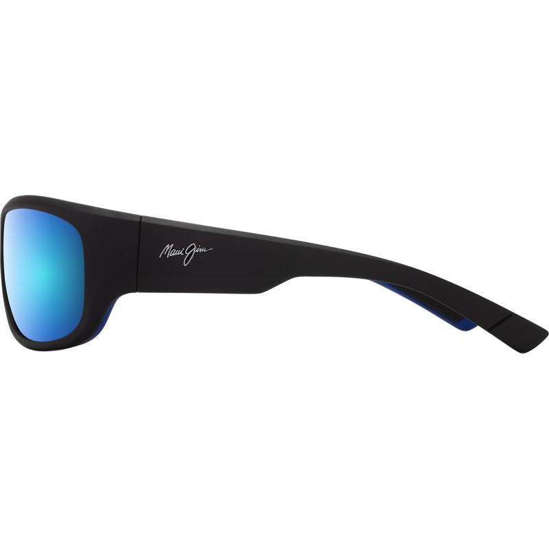 Ma'ukele, Matte Black and Blue/Blue Hawaii Glass Polarised Lenses