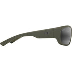 Ma'ukele, Matte Military Green with Brown Camo/Neutral Grey Glass Polarised Lenses