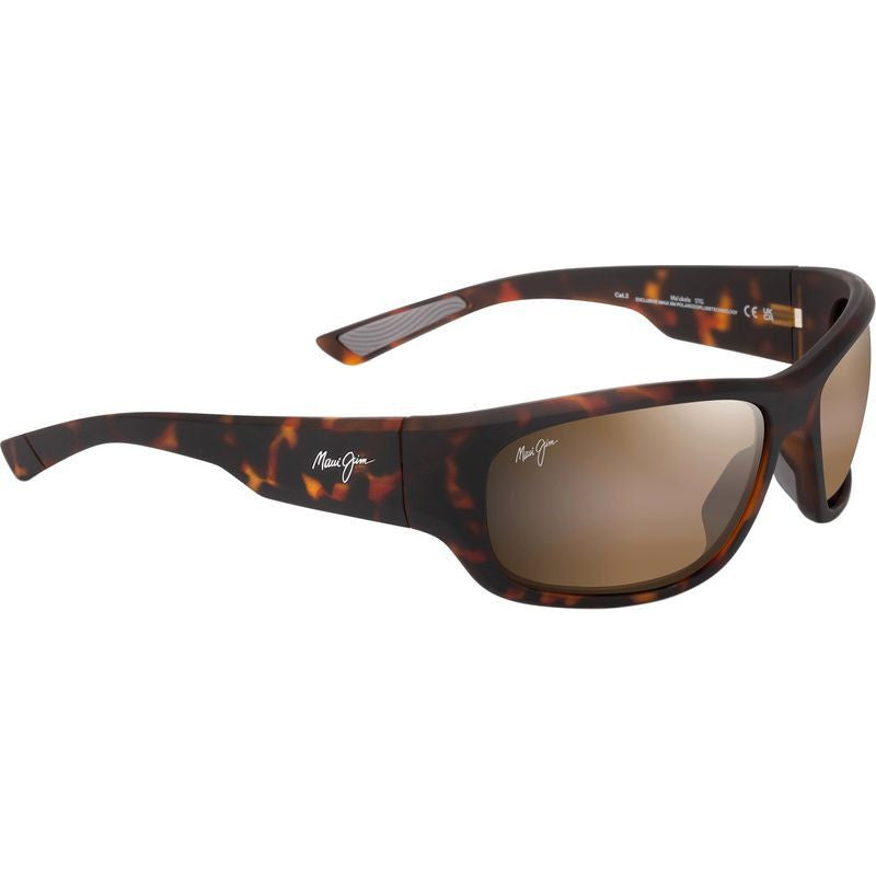 Ma'ukele, Matte Dark Havana/HCL Bronze Glass Polarised Lenses