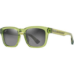 Maluhia, Shiny Transparent Grass Green/Neutral Grey Polarised Glass Lenses