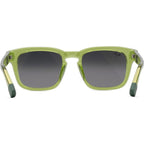 Maluhia, Shiny Transparent Grass Green/Neutral Grey Polarised Glass Lenses