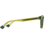 Maluhia, Shiny Transparent Grass Green/Neutral Grey Polarised Glass Lenses