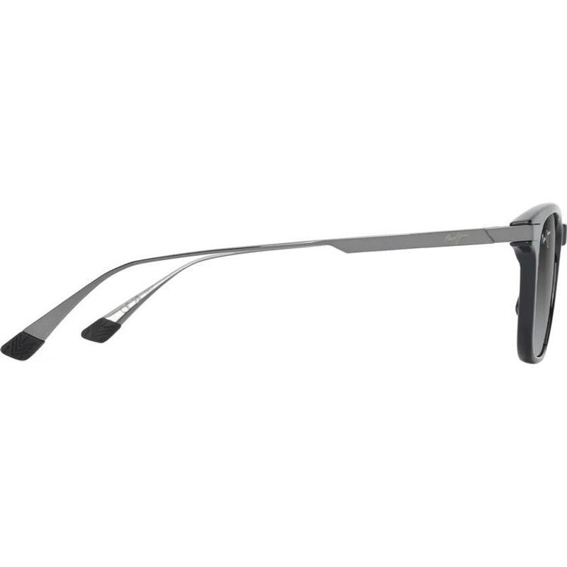 Mana'olana, Shiny Black and Gunmetal/Neutral Grey Polarised Lenses