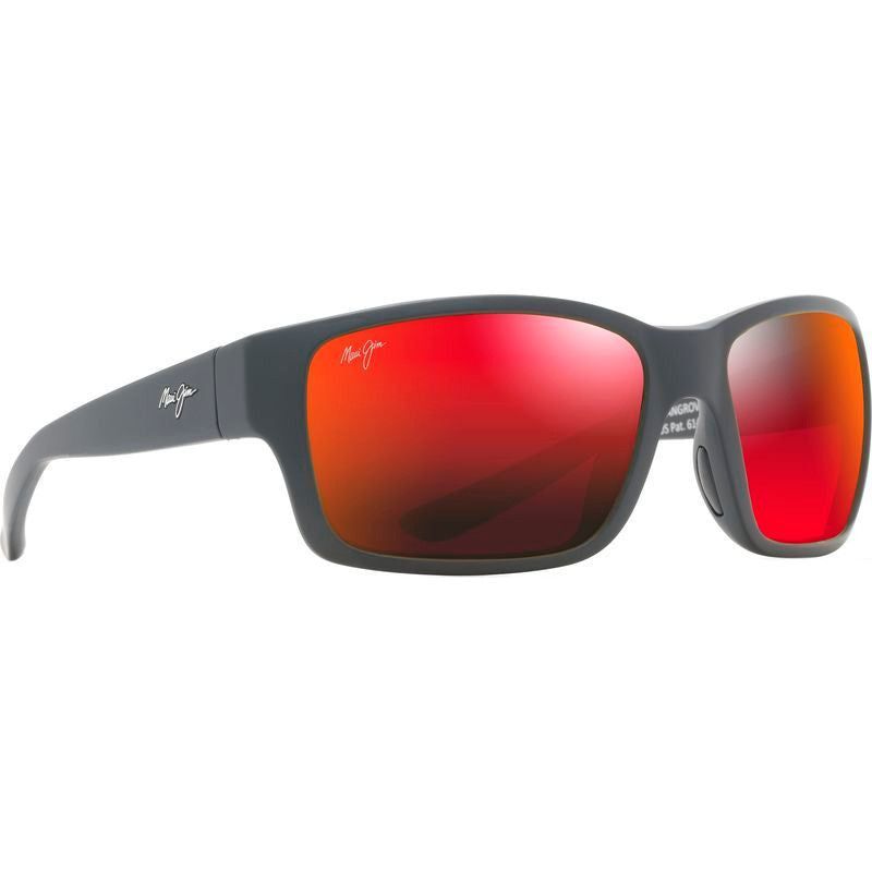 Mangroves, Matte Black/Hawaii Lava Glass Polarised Lenses