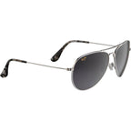 Mavericks, Silver/Neutral Grey Polarised Lenses