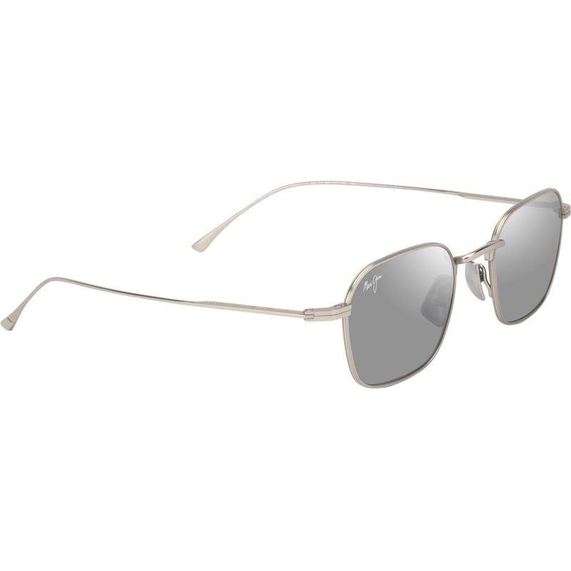 Mekala, Matte Silver/Hawaii Seashine Silver Mirror Polarised Lenses