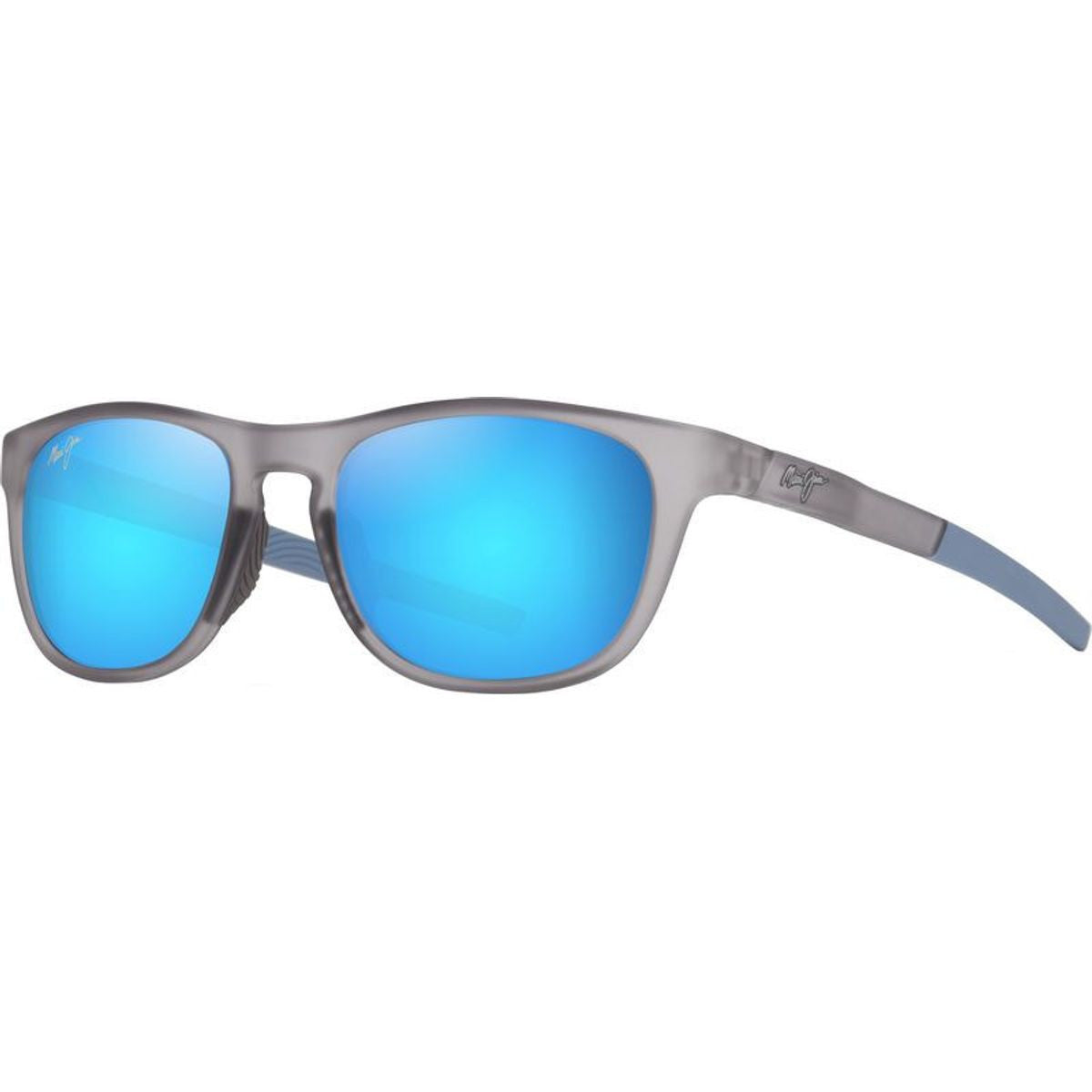 Melemele, Matte Transparent Grey/Blue Hawaii Polarised Lenses