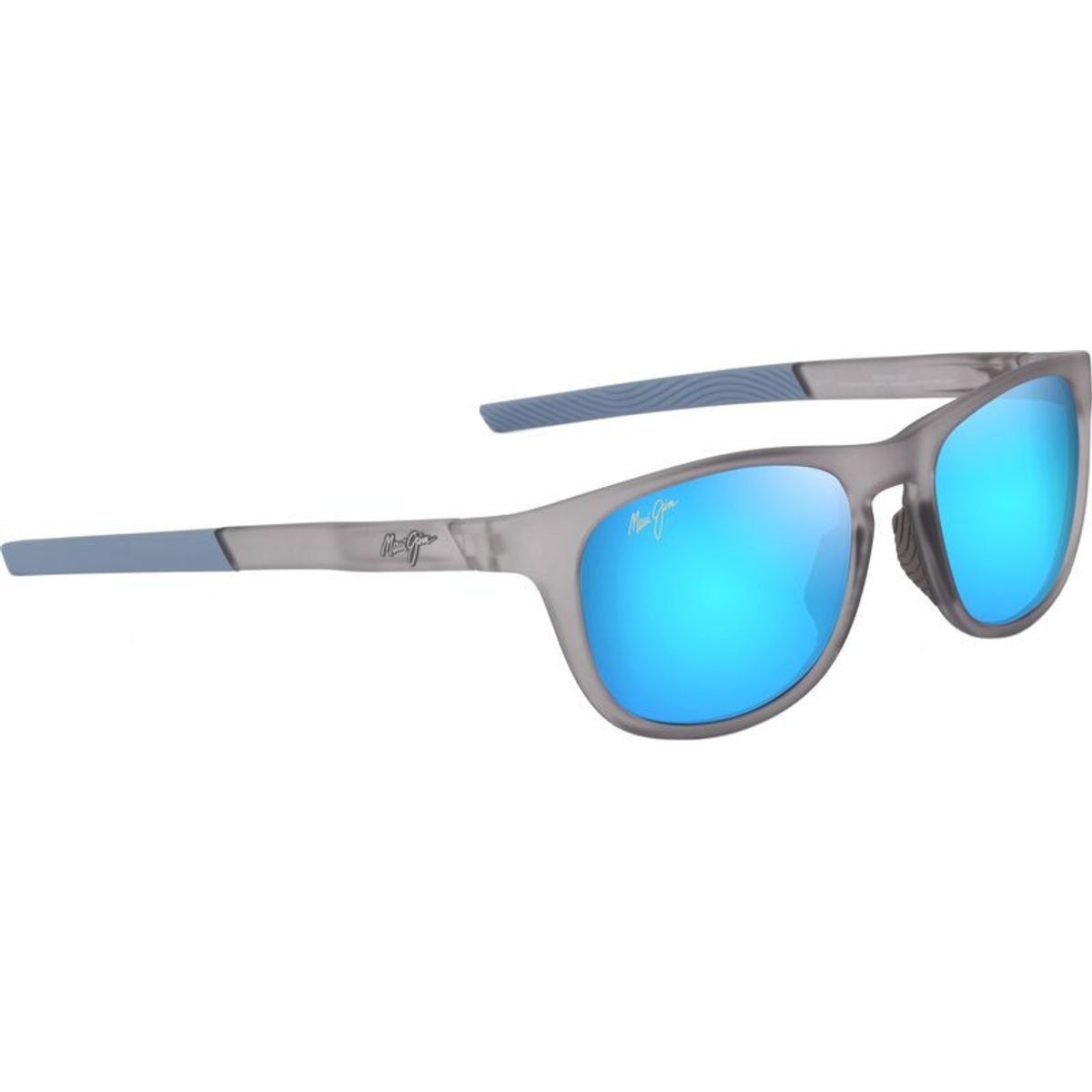 Melemele, Matte Transparent Grey/Blue Hawaii Polarised Lenses