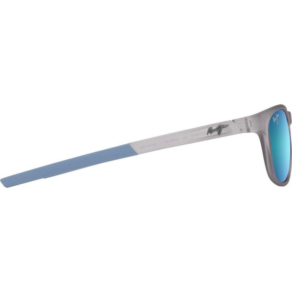 Melemele, Matte Transparent Grey/Blue Hawaii Polarised Lenses