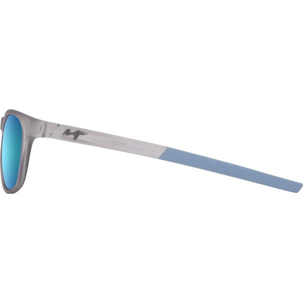 Melemele, Matte Transparent Grey/Blue Hawaii Polarised Lenses