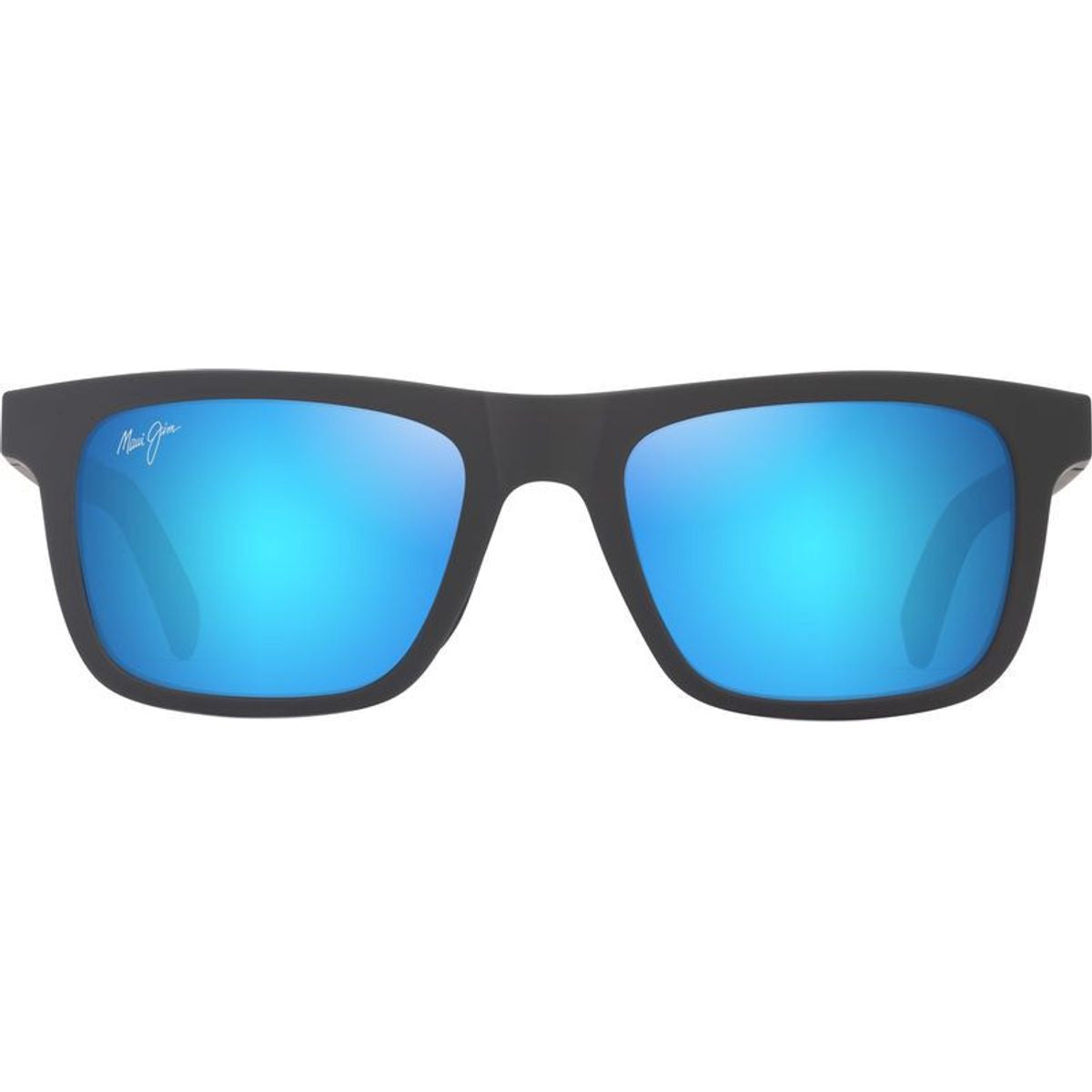 Moaka, Matte Solid Grey/Blue Hawaii Polarised Glass Lenses