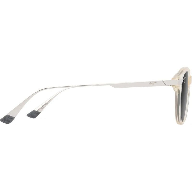 Momi, Shiny Transparent Yellow and Silver/Neutral Grey Polarised Lenses