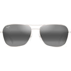 Na'auao, Shiny Silver/Neutral Grey Polarised Lenses