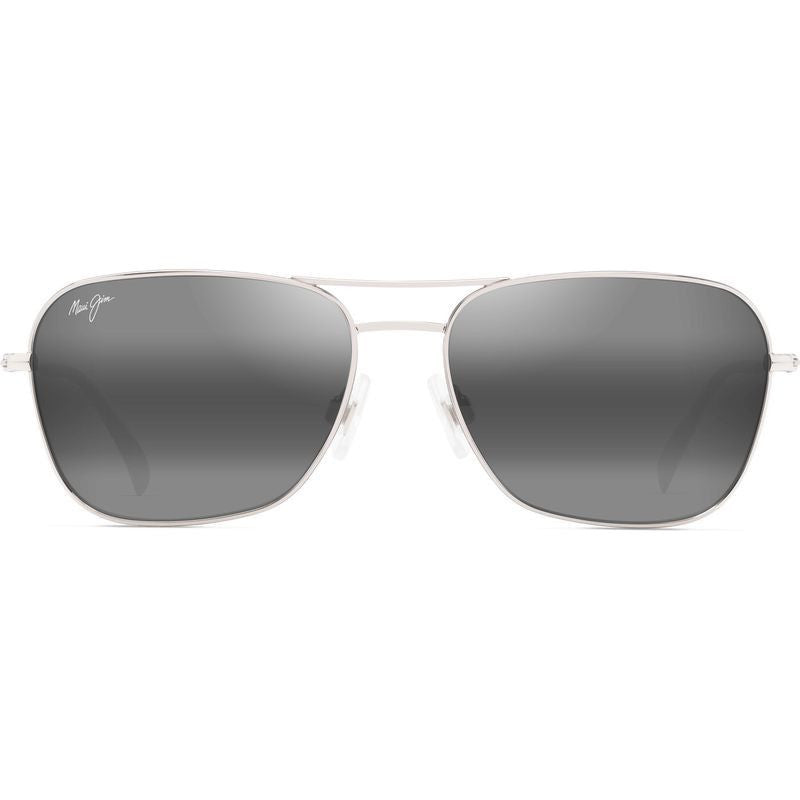 Na'auao, Shiny Silver/Neutral Grey Polarised Lenses