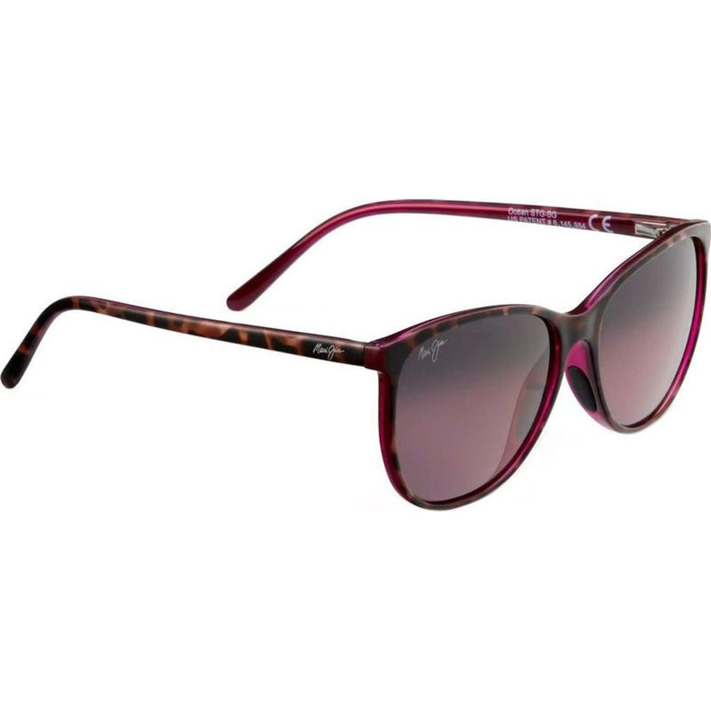 Ocean, Tortoise and Raspberry/Maui Rose Glass Polarised Lenses