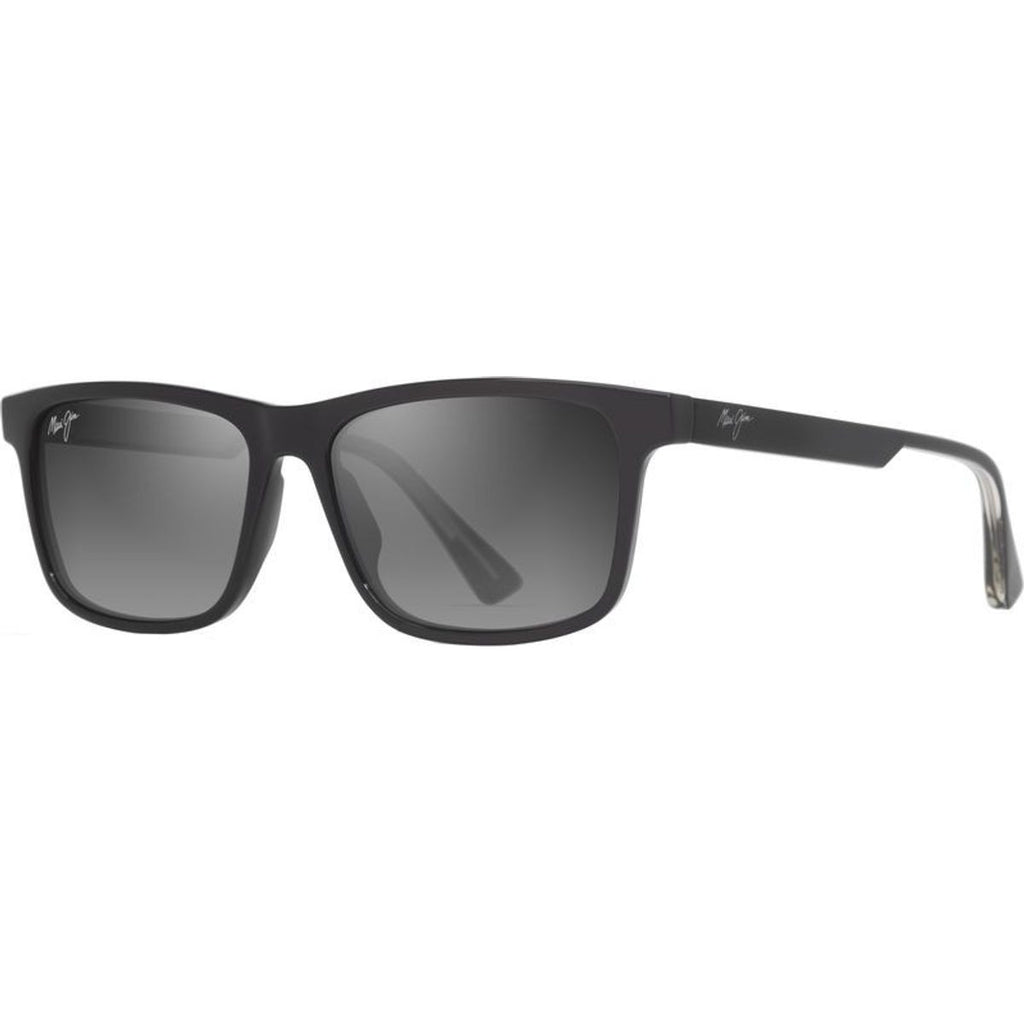 Okina, Shiny Black/Neutral Grey Polarised Glass Lenses