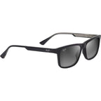 Okina, Shiny Black/Neutral Grey Polarised Glass Lenses