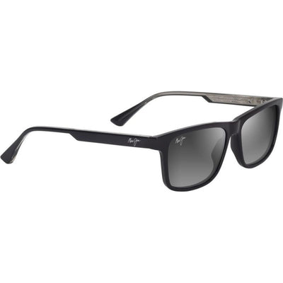 Okina, Shiny Black/Neutral Grey Polarised Glass Lenses