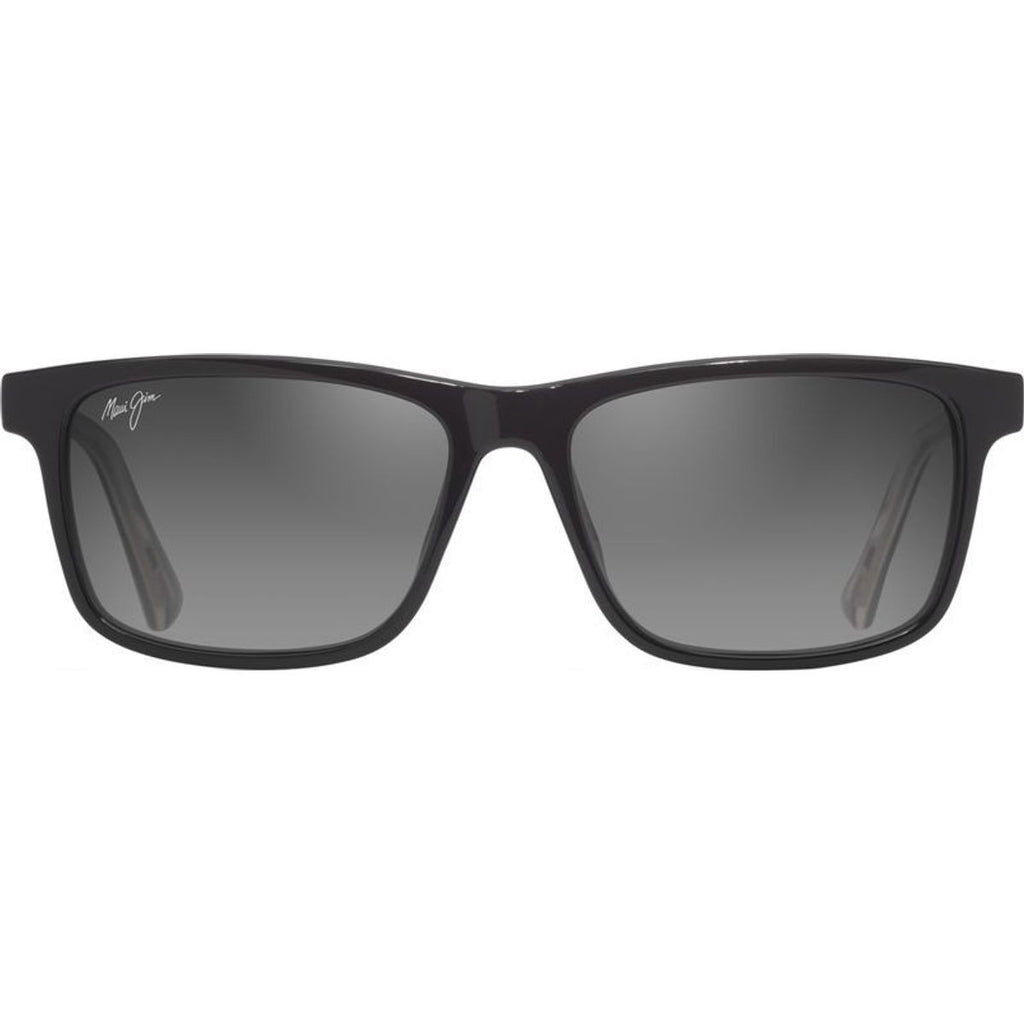 Okina, Shiny Black/Neutral Grey Polarised Glass Lenses