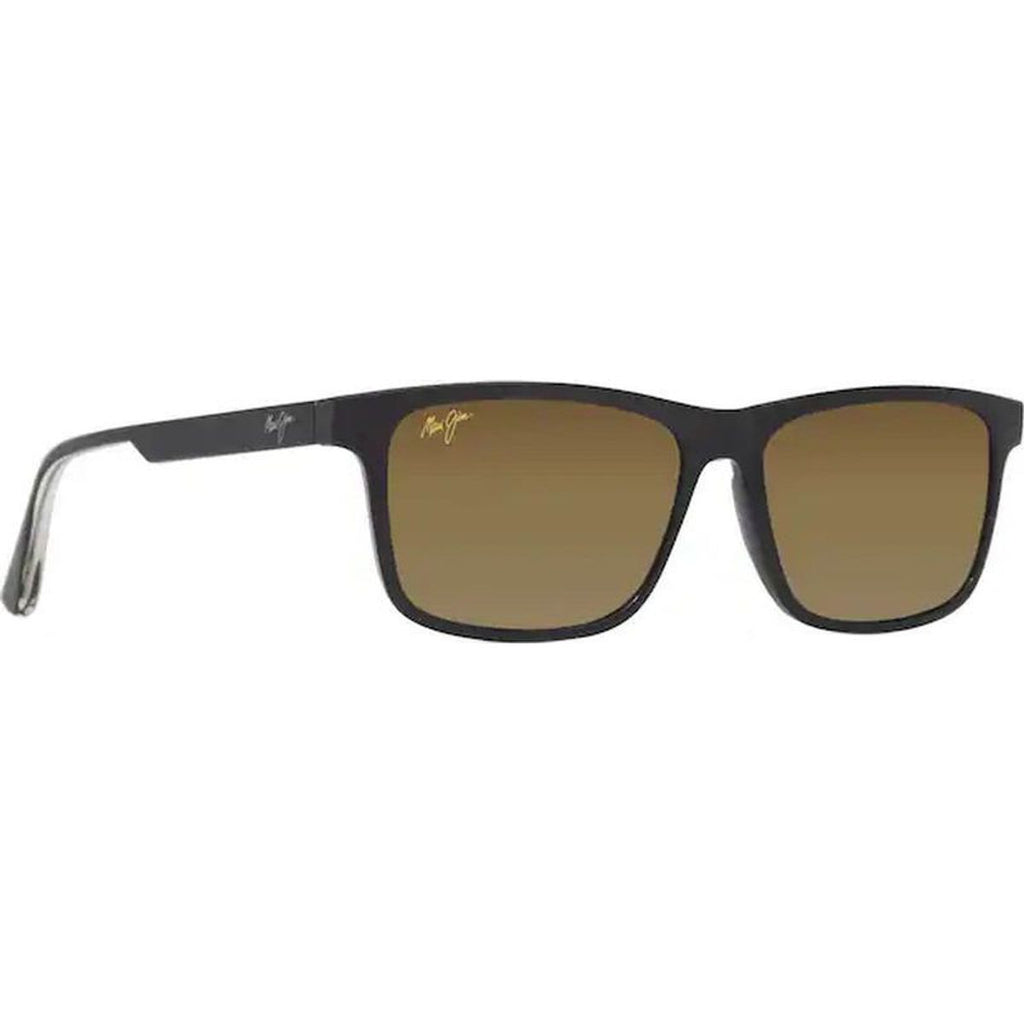 Okina, Shiny Black/HCL Bronze Polarised Glass Lenses