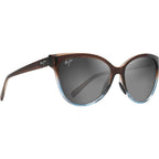 Olu Olu, Translucent Dark Chocolate with Blue/Neutral Grey Glass Polarised Lenses