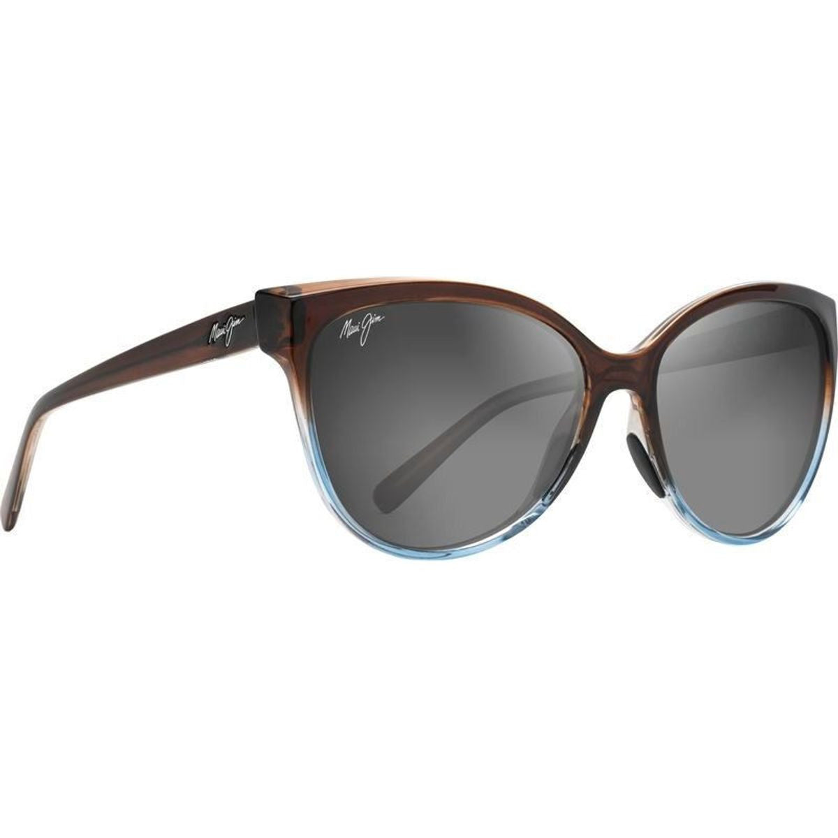 Olu Olu, Translucent Dark Chocolate with Blue/Neutral Grey Glass Polarised Lenses