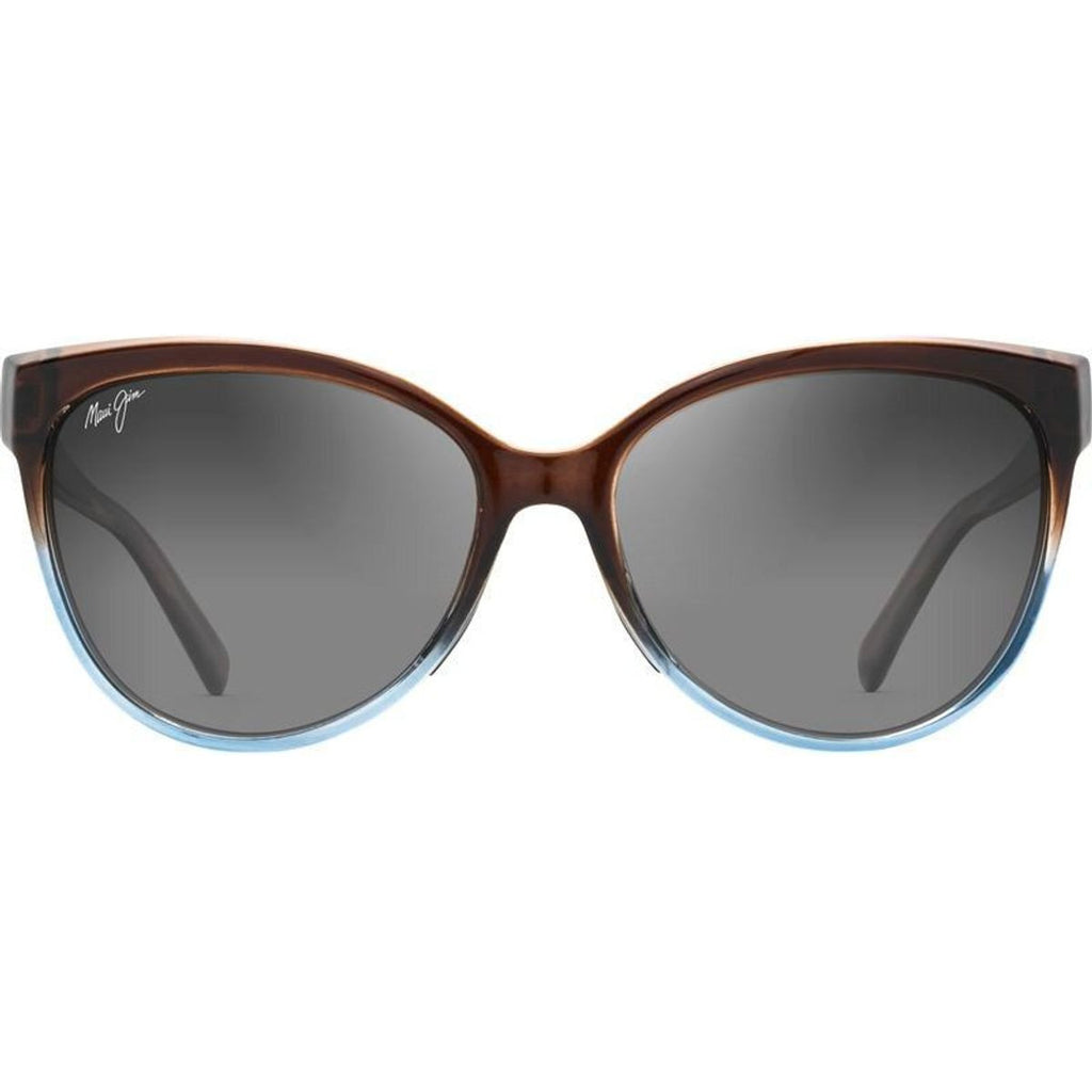 Olu Olu, Translucent Dark Chocolate with Blue/Neutral Grey Glass Polarised Lenses