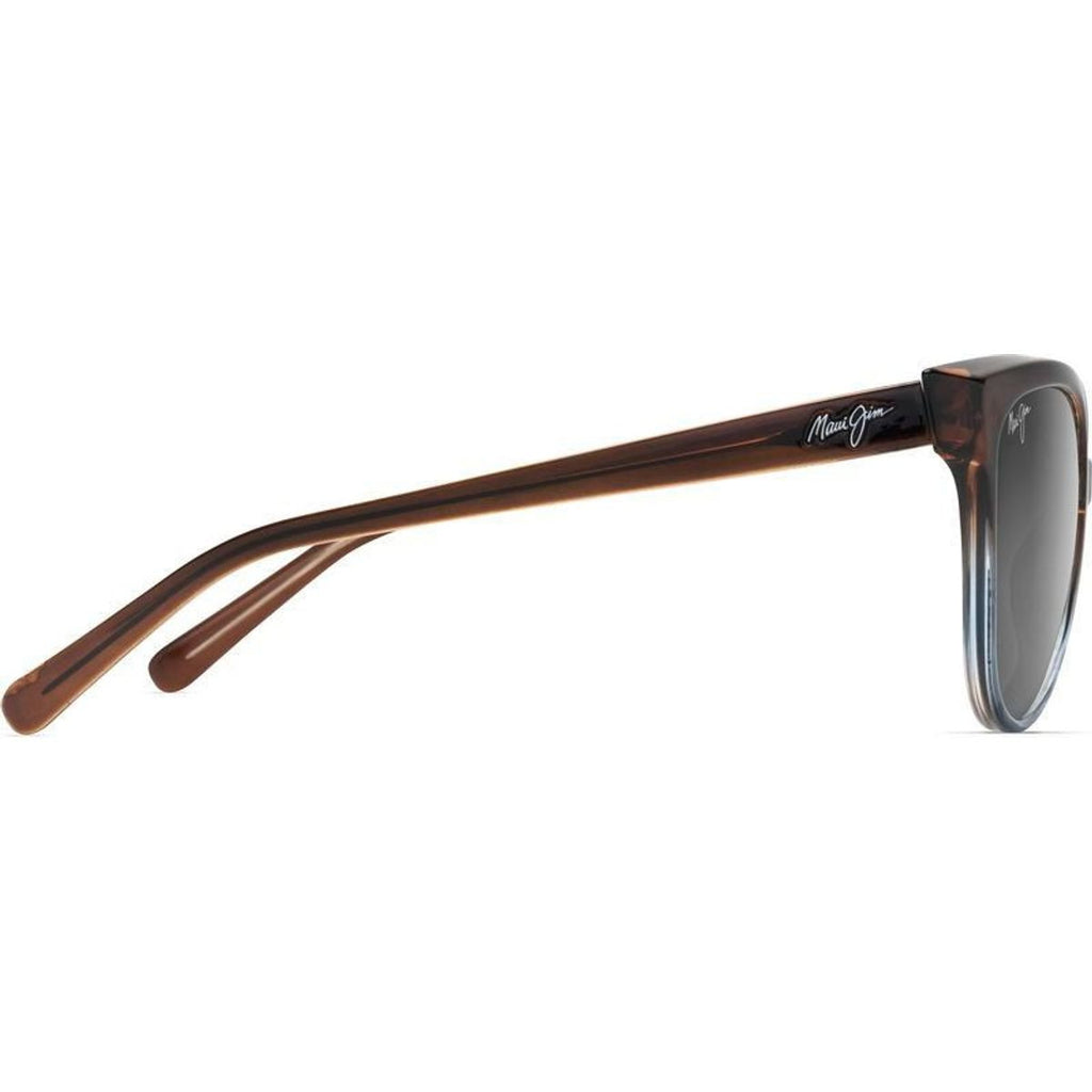 Olu Olu, Translucent Dark Chocolate with Blue/Neutral Grey Glass Polarised Lenses