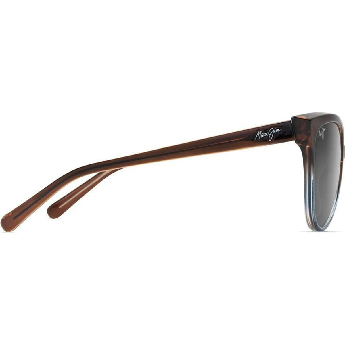 Olu Olu, Translucent Dark Chocolate with Blue/Neutral Grey Glass Polarised Lenses