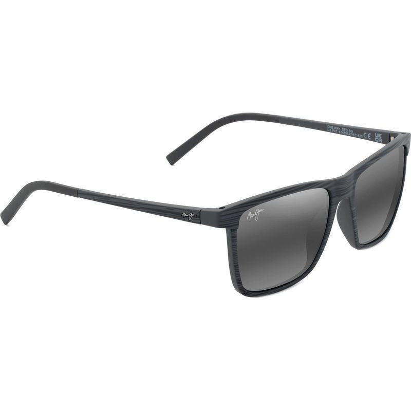 One Way, Grey Stripe/Neutral Grey Glass Polarised Lenses